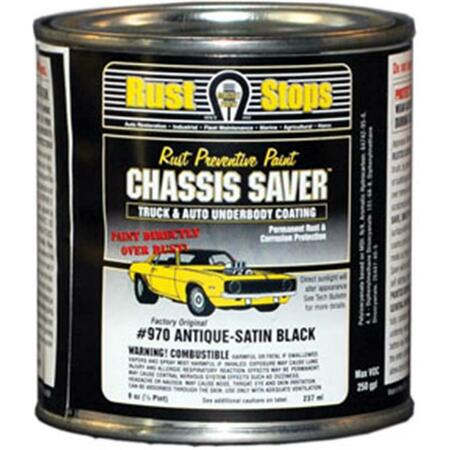 MAGNET PAINT CO UCP970-16 Chassis Saver Antique Satin Black- 0.5 Pints MPC-UCP970-16